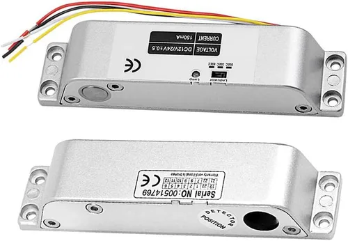 Vista 3 de Cerradura de perno de caída eléctrica DC 12V a prueba de fallas NC Modo Cerradura de puerta electrónica para control de acceso Seguridad - Montaje