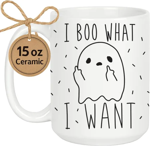 Vista 74 de LookHUMAN Tazas de Halloween Taza de café de Halloween - Tazas de café para decoración ideales para amantes y entusiastas de la decoración - Taza