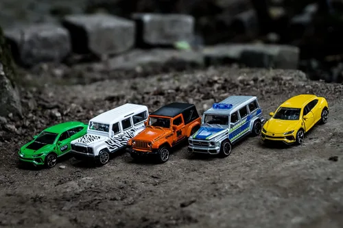 Vista 3 de Majorette SUV Paquete de 5