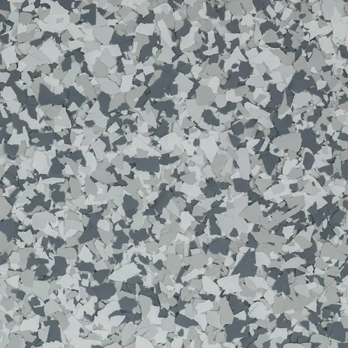 Vista 12 de Colored Epoxies Caja de 20 LB Mezcla Signature Epoxy Flake (Outback Flake)
