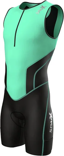Vista 19 de Traje de triatlón Sparx X para hombre, para ciclismo, natación y atletismo