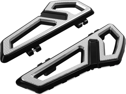Vista 4 de TCT-MOTORPARTS Alforjas delanteras para el conductor y pedales de piso para Harley Touring Road King Road Glide Street Glide Electra Glide 1986-2025