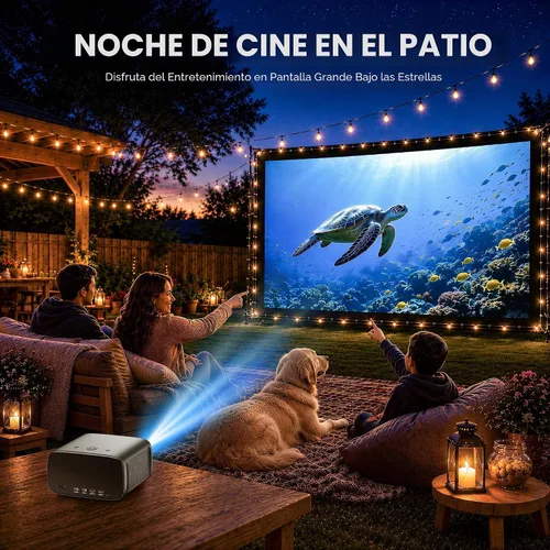 Vista 2 de Walnutt Proyector de cine al aire libre ANSI 2000, aplicaciones oficiales
