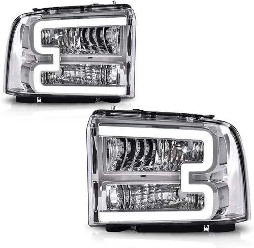Vista 15 de PIT66 Conjunto de faros LED para F150 2004-2008, Lincoln Mark LT 06-08