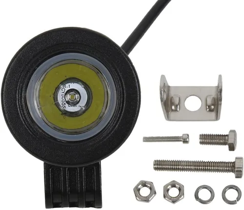 Vista 7 de 2 unids 10 W mini motocicleta niebla conducción luces LED Spot Beam POD trabajo lámpara auxiliar todoterreno camión ATV SUV 12 V 24 V (10 W)