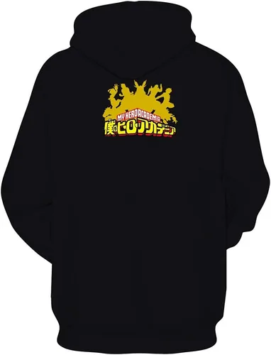 Vista 2 de Mbeliever NO Hero Academia Todoroki Shoto Izuku - Sudadera con capucha con estampado 3D de anime, sudadera para cosplay, sudadera unisex