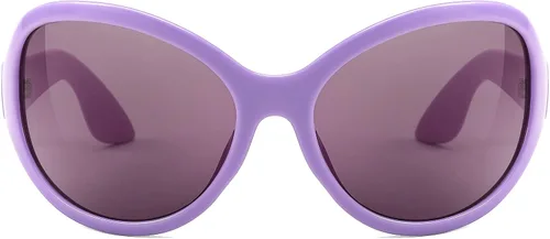 Vista 2 de FEISEDY Gafas de sol de moda de gran tamaño, clásicas, ovaladas, envolventes, con estilo, marco grande, sombra, gafas de mujer B2391
