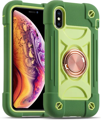 Vista 40 de MARKILL Compatible con iPhone Se3/iPhone Se2, Funda para iPhone 6/6S, Funda para iPhone 7/iPhone 8 de 4.7 Pulgadas con Soporte Anular, Funda