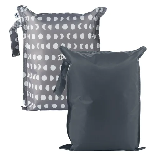Vista 19 de Tiny Twinkle Bolsas húmedas a prueba de desorden 1 paquete de bolsas húmedas reutilizables impermeables para trajes de baño Ropa de bebé Bolsa