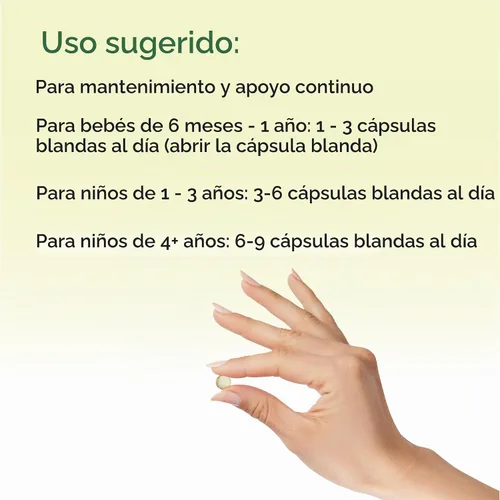 Vista 7 de Suaves cápsulas de gel Child Linfe con puro DHA, 10550, Valor no encontrado, 1, 1