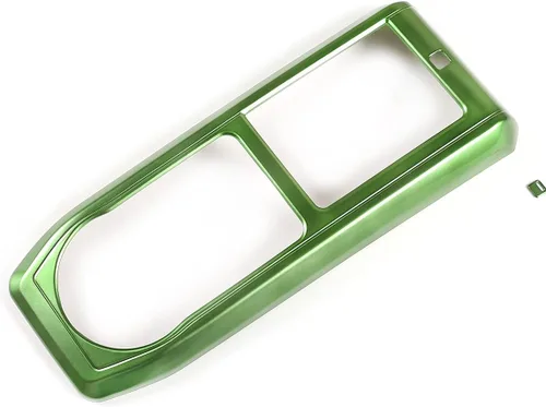 Vista 16 de Cubierta de marco de panel de engranajes de consola central compatible con Toyota Tacoma 2016-2023, panel de cambio de marchas de automóvil