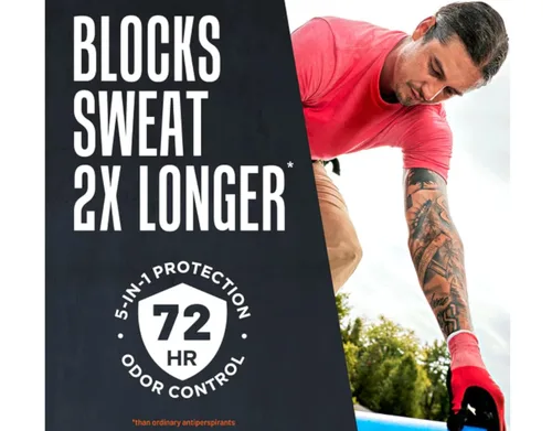 Vista 5 de Right Guard Total Defense - Desodorante antitranspirante Power Gel Fresh Blast, 4 onzas (paquete de 4)