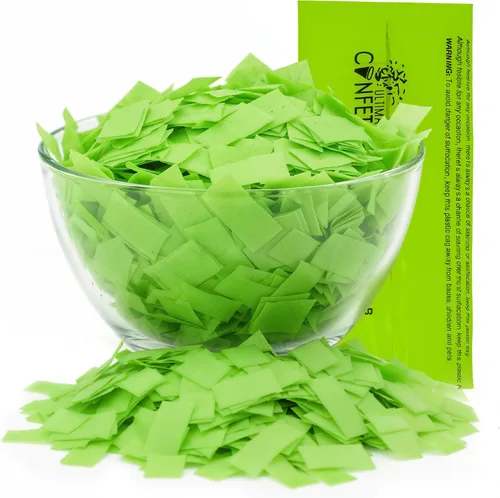 Vista 12 de Ultimate Confetti, Confeti Biodegradable Azul Bebé - Confeti de Papel de Seda Rectangular Revoloteante para Uso en Cañones y Lanzadores – Confeti