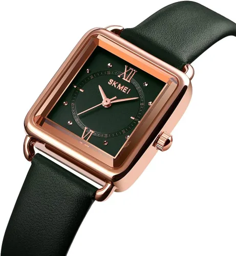 Vista 2 de SKMEI Reloj para mujer reloj de cuarzo analógico resistente al agua