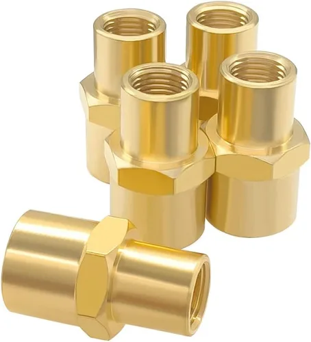Vista 7 de Hooshing 2PCS Reductor de tubería 1/2 "x 1/4" NPT Acoplador reductor hembra