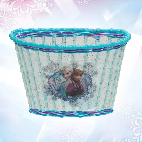 Vista 5 de Disney Frozen Kids' Bike Basket and Streamers