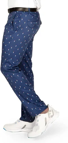 Vista 4 de Tipsy Elves Pantalones de golf para hombre, elásticos en 4 direcciones, resistentes a las arrugas, atléticos de golf