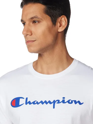 Vista 2 de Champion - Camiseta gráfica clásica suave y cómoda para hombre