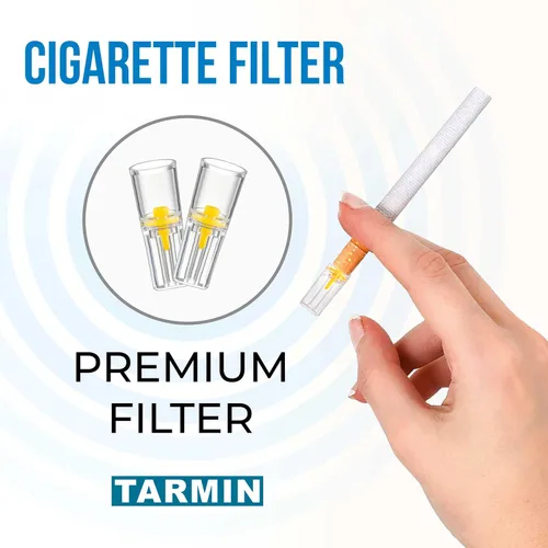 Vista 3 de Filtros de cigarrillos 1,000 filtros de cigarrillos que eliminan el alquitrán y el soporte químico para cigarrillos sin BPA, filtro de alquitrán