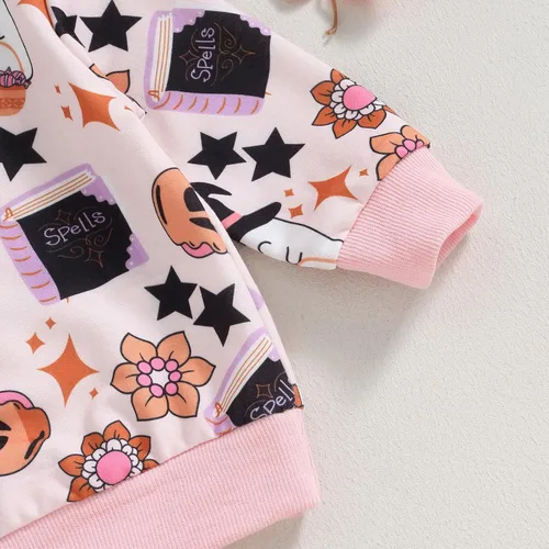 Vista 5 de YINGISFITM Conjunto de sudadera de manga larga para bebé niño y niña, ropa de invierno para niños pequeños