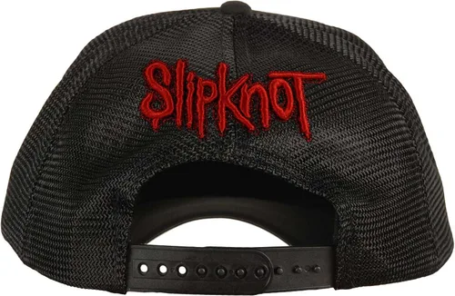 Vista 2 de Slipknot Gorra de camionero con logo para hombre color negro