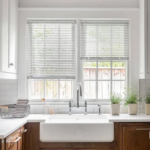 Vista 71 de LazBlinds Mini persianas de aluminio de 1" sin herramientas, sin necesidad de taladro, persianas sin cables para ventanas, persianas horizontales