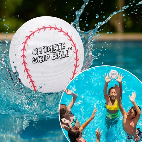 Vista 3 de Activ Life - Pelotas de agua más grandes de 3 pulgadas, pelota de rebote de agua para piscina, juguetes de playa para amigos, familia, niños