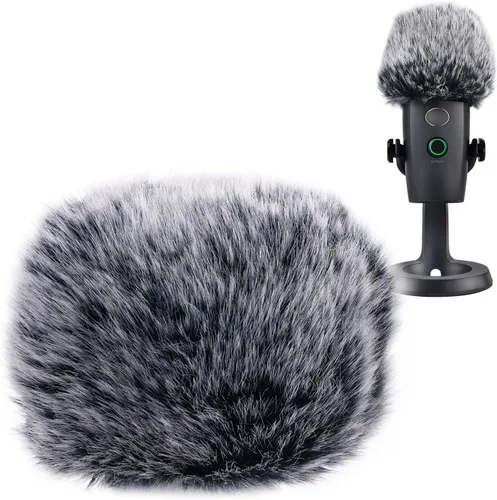 Vista 8 de Soporte de micrófono Yeti Nano con filtro pop - Soporte de brazo de boom de micrófono con cubierta de espuma y parabrisas para micrófono Blue Yeti