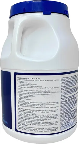 Vista 2 de BioGuard SilkGuard - Tabletas de cloro completas de 3 pulgadas, 7.5 libras