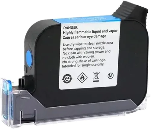 Vista 5 de Cartucho de tinta de secado rápido compatible con impresoras de inyección de tinta modelos 2588 2580 JS12 JS10 para aplicaciones de disolventes
