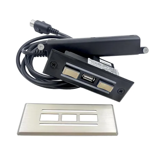 Vista 6 de Fruhdi Reclinable eléctrico Kaidi 4 botones 5 pin control manual modelo KDH134A reemplazo con USB