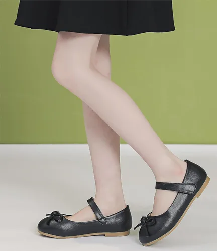 Vista 8 de kkdom Zapatos de vestir para niña, zapatos planos de ballet Mary Jane, zapatos escolares para niños pequeñosniños grandes