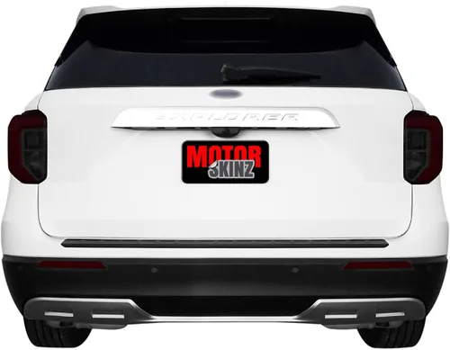 Vista 3 de Tinte de humo de vinilo precortado para luz trasera Ford Explorer 2020-2023 (1. combo de luz trasera, 20% humo oscuro)