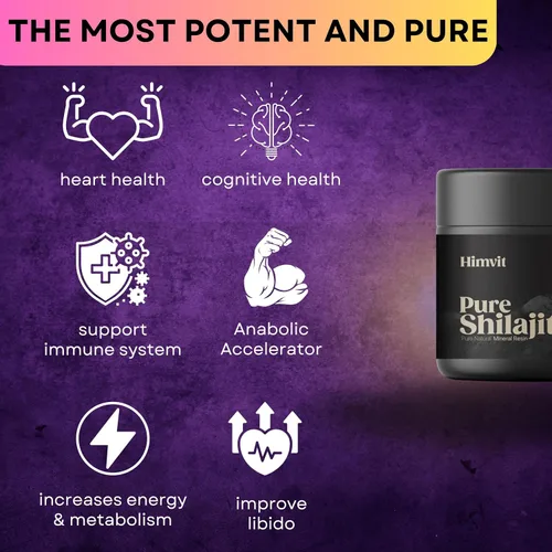 Vista 2 de Resina Shilajit orgánica pura del Himalaya con informe de laboratorio, súper alta potencia para hombres y mujeres, ácido fúlvico y oligominerales