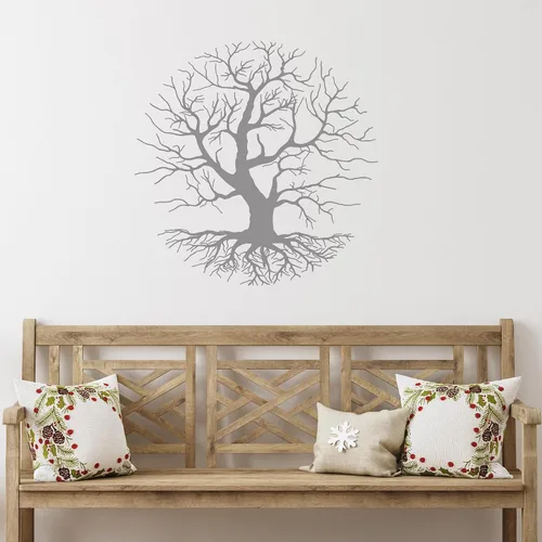 Vista 2 de Vinilo para pared, diseño de ramas de árbol, estilo gótico, decoración de la naturaleza, pegatinas (3804ig)