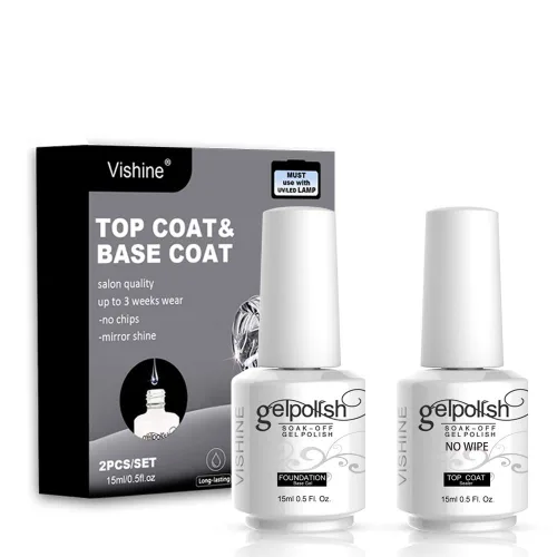 Vista 13 de Vishine 2 unidades de gel floreciente de 0.5 fl oz, esmalte de uñas transparente floreciente, efectos de propagación, gel UV, piedra natural