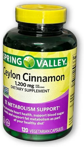 Vista 6 de Ceilán Canela-(cinnamomum verum) Cápsulas 1200mg 120ct (Paquete de 1)