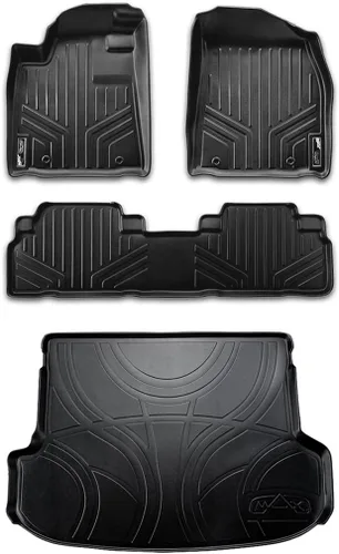 Vista 17 de MAXLINER Juego de alfombrillas de primera fila para Jeep Wrangler 1997-2006