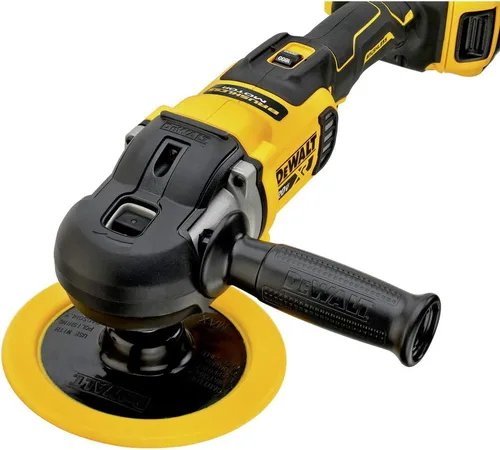 Vista 7 de DEWALT 20V MAX* XR Kit de pulidora inalámbrica, rotativa, velocidad variable, 7 pulgadas, 180 mm (DCM849P2)