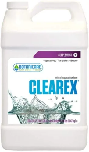 Vista 2 de Botanicare Clearex, Solución de enjuague para plantas hidropónicas y en maceta, 1 gal.