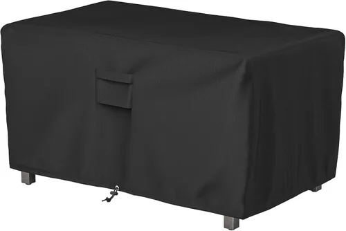 Vista 17 de Cubierta de mesa para hoguera Outland Living 401/403 para exteriores, mesa de fuego de gas propano para exteriores, 44 pulgadas, resistente al agua