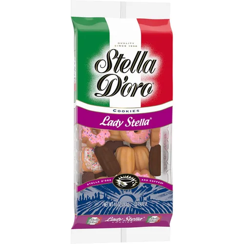 Vista 30 de Stella D'oro Galletas crujientes de café tostado de almendra, 6.6 onzas (paquete de 12)