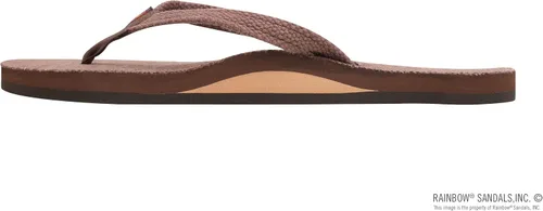 Vista 2 de Rainbow Sandals Mujeres sola capa de cáñamo westrecha correa