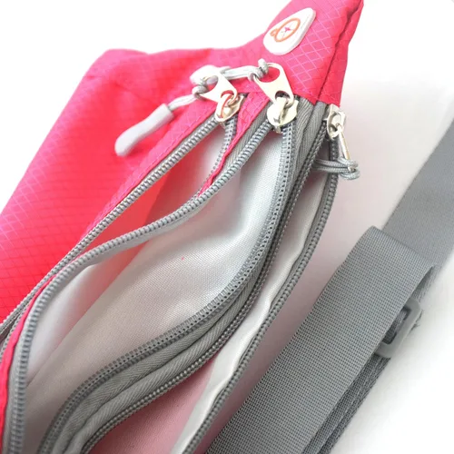 Vista 7 de veriya - Riñonera impermeable, ligera, con conector para auriculares, para correr, senderismo, ciclismo, paseos, 5.5in