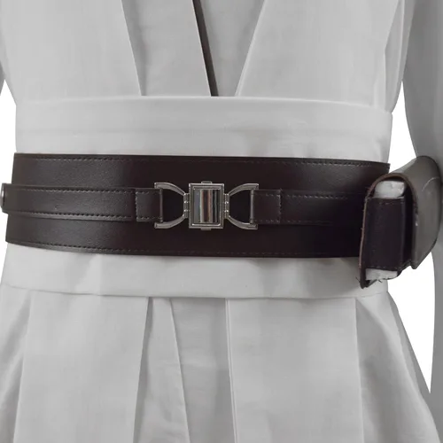 Vista 6 de Disfraz de Anakin para niños, túnica de caballero con capucha, uniforme completo de Jedi, disfraz para Halloween, cosplay