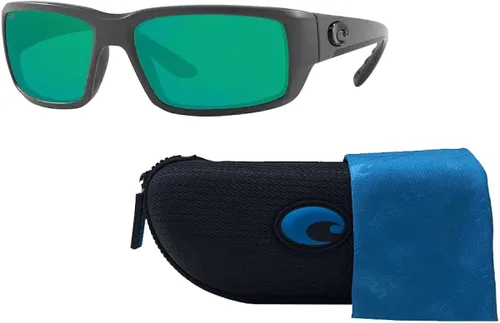Vista 3 de Costa Fantail 6S9006 - Lentes de sol rectangulares para hombre paquete con kit de gafas de cortesía iWear de diseñador