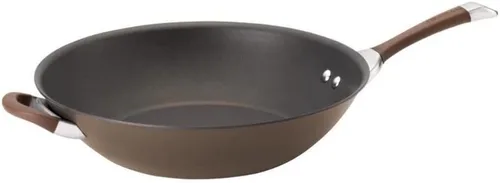 Vista 23 de Circulon Symmetry - Sartén antiadherente con anodizado duro de 8.5 pulgadas, negro