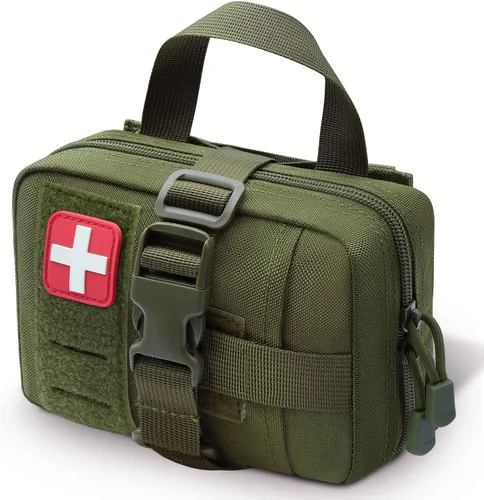 Vista 15 de Molle Rip Away Ifak bolsa táctica de primeros auxilios bolsa de utilidad médica EMT bolsa sólo