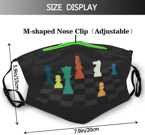 Vista 3 de Juego de 2 máscaras faciales más 4 filtros de aire reemplazables