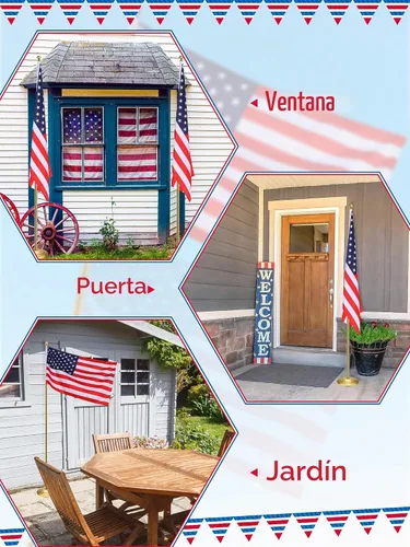 Vista 6 de Threan Poste de bandera telescópico para interiores con base y parte superior de bola, mástil de bandera para interiores y soporte, base de poste